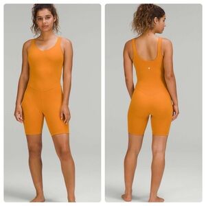 Lululemon Align Onesie 8" Autumn Orange